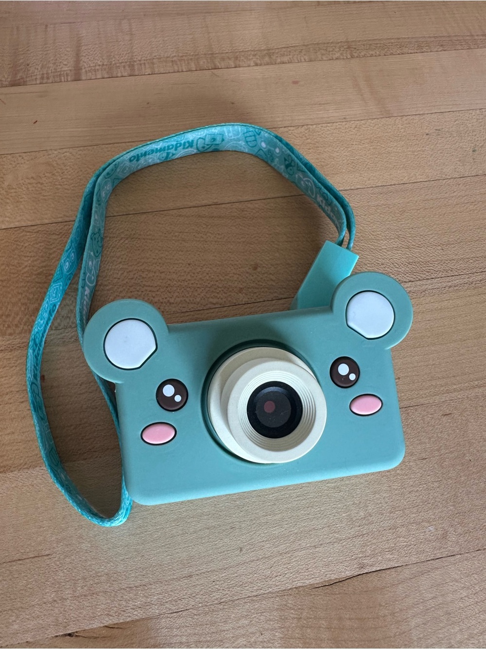 Kidamento Model C Bear Digital Camera for Kids, Green Toy